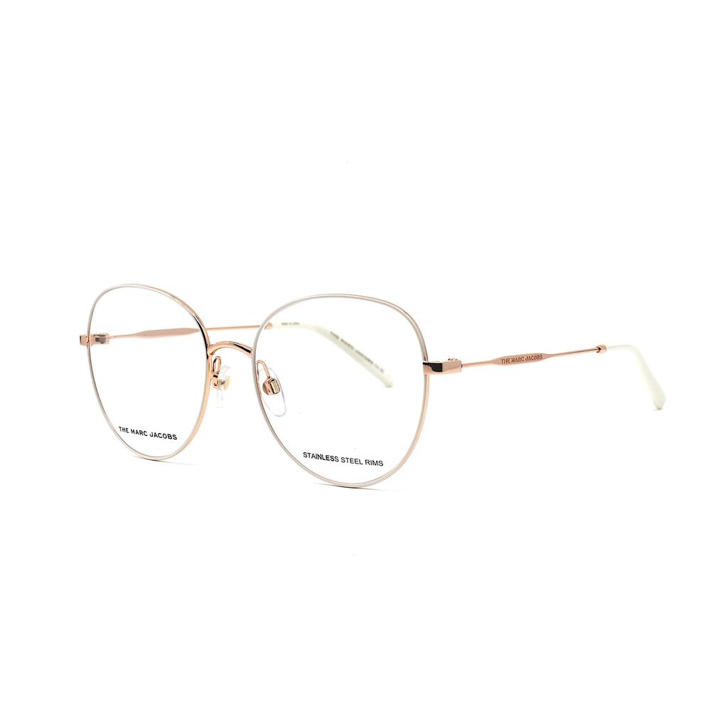 NEW MARC JACOBS MARC590 Y3R GOLD IVORY AUTHENTIC EYEGLASSES FRAME - Picture 4 of 12
